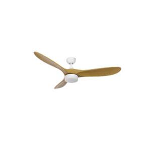 VENTILADOR JAMES TECHO VTL43 C/LUZ  NOGAL CLARO - 25999