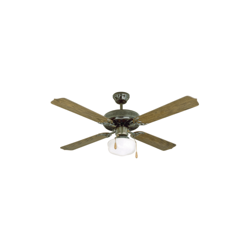 VENTILADOR JAMES TECHO VT3 H52 4P AB 1 LUZ – 19422