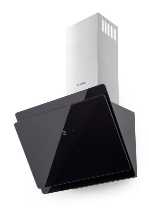 CAMPANA EXTRACTORA JAMES MURAL 60 NEGRO/INOX 600 - 9448